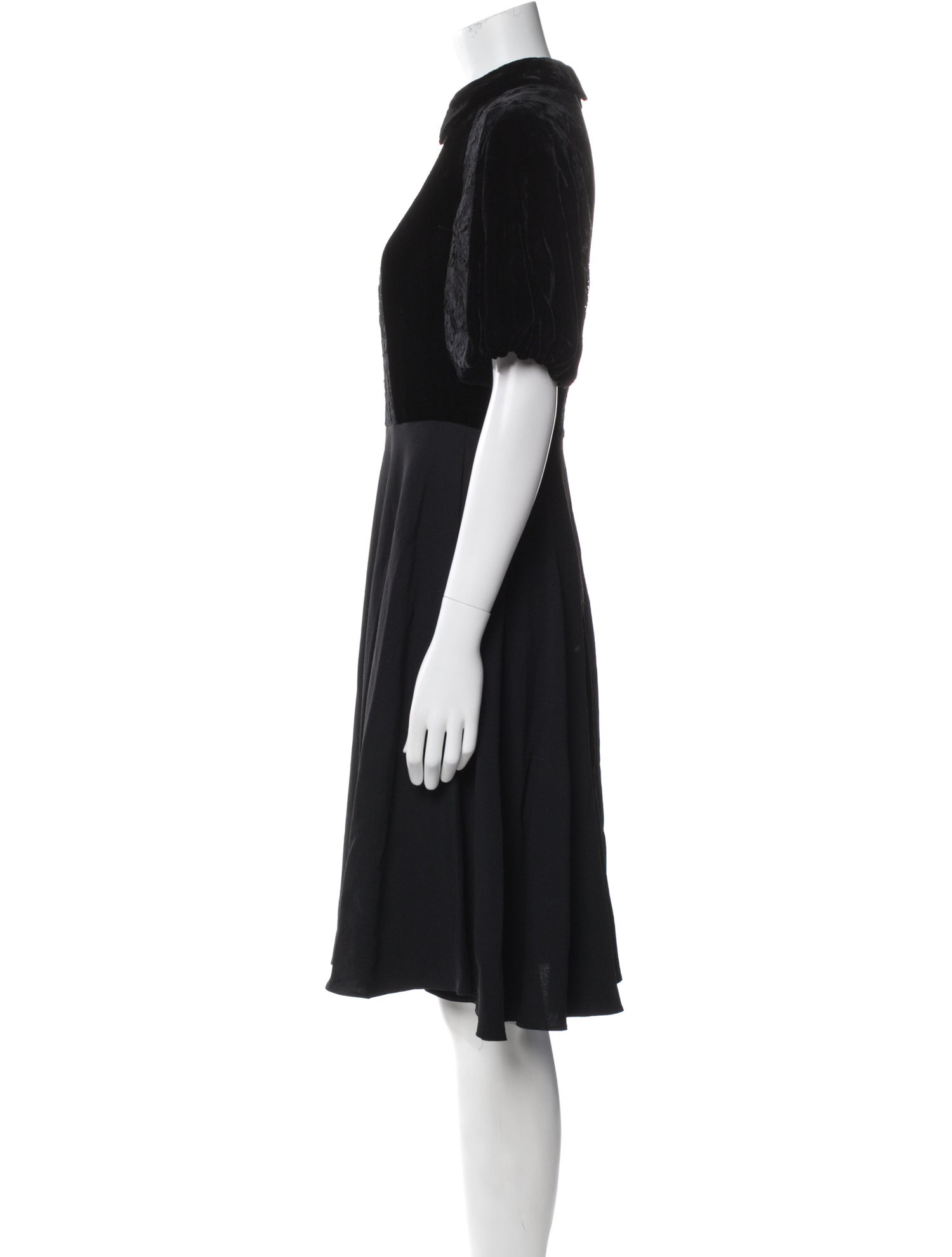 Valentino Silk Knee-Length Dress